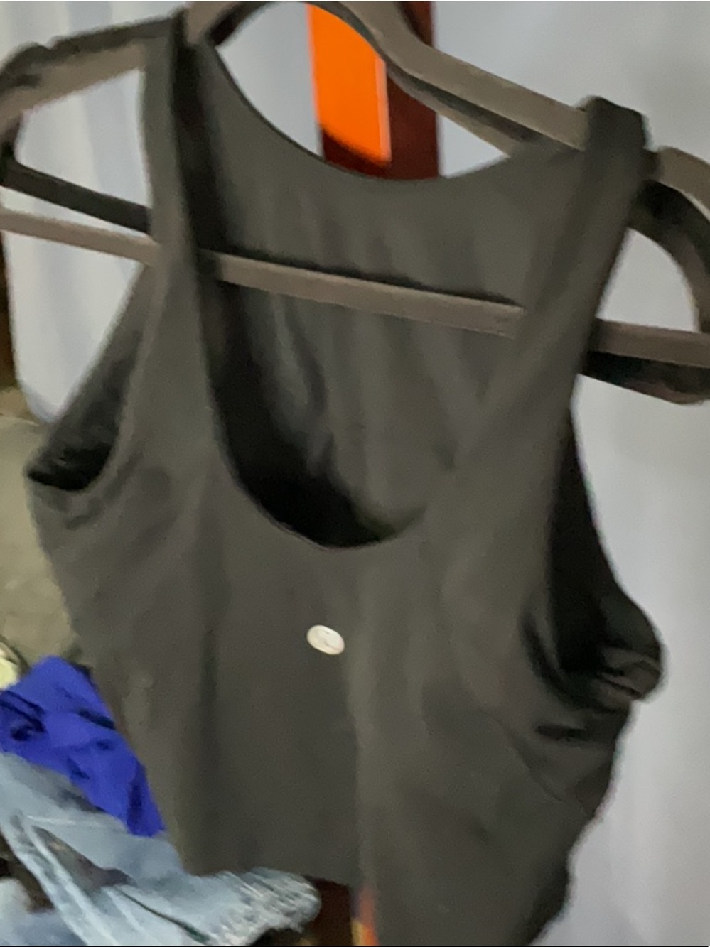 Lululemon Sports Bra Black Sz 8